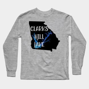 Clarks Hill Lake Over Georgia Long Sleeve T-Shirt